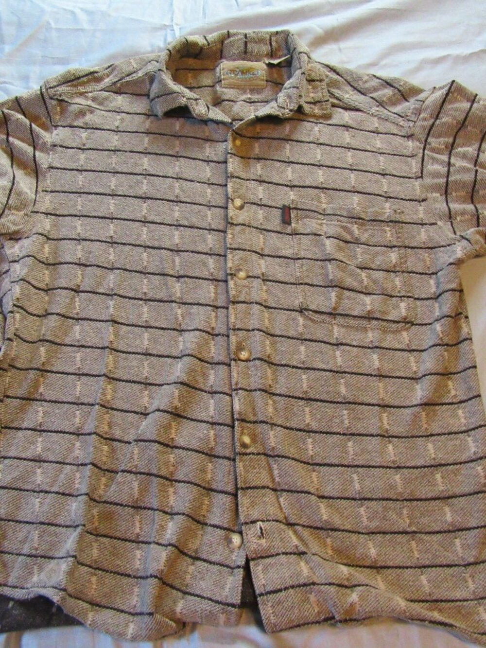 Mens Vtg Gramicci Long Sleeve Button Up Shirt Sz XL Made in USA